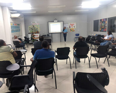 Treinamento do Novo Diário de Classe para Professores e Secretários da rede municipal de educação de Camaçari.